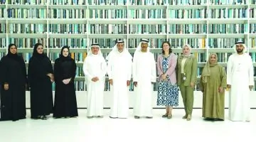مكتبة محمد بن راشد تحتضن وفداً من هيئة الصحة ووقاية المجتمع