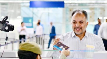 مطار المدينة يرحب بأول رحلات الحجاج الإيرانيين