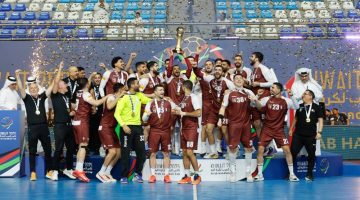العنابي يتوج بطلاً عربياً في كرة اليد