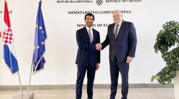 الإمارات وكرواتيا تبحثان تعزيز التعاون الاقتصادي