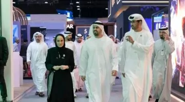 زيارة سمو ذياب بن محمد بن زايد للدورة الرابعة من "اصنع في الإمارات"