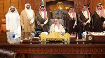 المفتي العام يرحب برئيس المركز الوطني للمنشآت العائلية