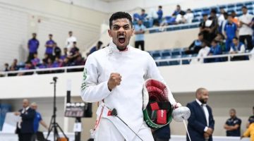 السنيد يتوج أبطال الماسية في مبارزة بمدينة سعود بن جلوي الرياضية