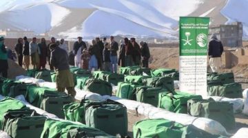 سلمان للإغاثة يطلق مشروع إيواء للعائدين الأفغان والمتضررين من الفيضانات