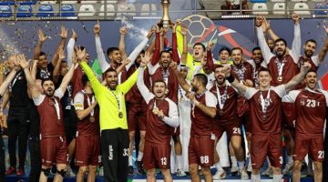 قطر تتوي باللقب في كأس العرب لكرة اليد بالكويت