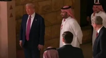 ولي العهد يرافق ترامب في جولة تاريخية بحي طريف في الدرعية