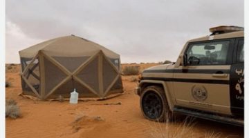 ضبط مواطن بمخالفة التخييم في محمية الملك عبدالعزيز