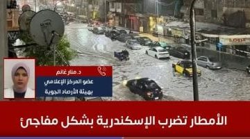 أمطار غزيرة تضرب الإسكندرية: المحافظة تتخذ إجراءات عاجلة للتعامل مع التداعيات - فيديو