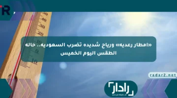 أمطار رعدية ورياح شديدة تهاجم السعودية اليوم الخميس.. تحذير طقسي طارئ