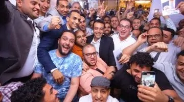احتفالات مبهجة بفوز محمد السيد الشاذلي بعضوية مجلس نقابة الصحفيين (فيديو)