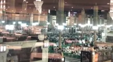 الحجاج يرددون "لبيك اللهم لبيك" في طريقهم للمسجد النبوي.. شاهد الفيديو الرائع!