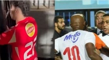 الزمالك يطالب بإيقاف إمام عاشور بعد تحطيمه بوابة الاستاد مشابهًا لحالة شيكابالا - فيديو