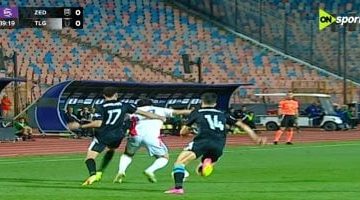 الشوط الأول خالي من الأهداف بين الزمالك وطلائع الجيش في الدوري المصري