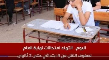 الطلاب يحتفلون بانتهاء امتحانات نهاية العام: إجازة مستحقة لصفوف النقل من الصف الرابع الابتدائي حتى الثاني الثانوي
