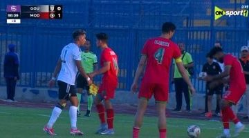 انتصار مودرن سبورت على الجونة بهدف نظيف في الدوري المصري