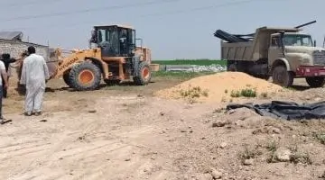 جهاز مدينة برج العرب الجديدة ينفذ حملة إزالة مخالفات بناء وإشغالات في مناطق متعددة