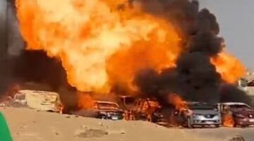 رئيس ناتجاس يعلن السيطرة على انفجار خط غاز طريق الواحات وإغلاق المحابس بشكل سريع