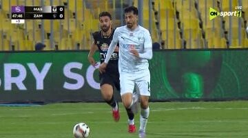 شوط أول خالي من الأهداف يربط الزمالك والمصري في الدوري