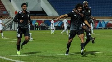 عمرو ناصر يسجل الهدف الثالث لفاركو أمام بيراميدز