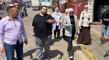 فريق الرقابة على الصادرات يفحص فرع الدخيلة لتسريع إجراءات الإفراج
