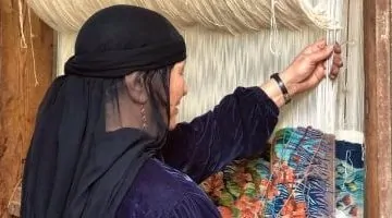 فنانات الحرانية ينقلنك لعالم آخر بجمال الطبيعة المخيط بخيوط.. شاهد الفيديو!