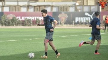 محمود زلاكة يعود بقوة: يشارك في تدريبات سيراميكا استعدادًا لمواجهة بتروجت