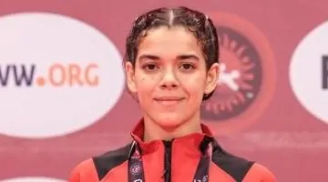 مريم أحمد تكرر التألق بالذهبية الثانية متتالية في بطولات أفريقيا للمصارعة