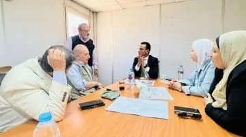 مسؤولو وزارة الإسكان يراقبون تطوير وسط القاهرة وحديقة الأزبكية بشكل مكثف