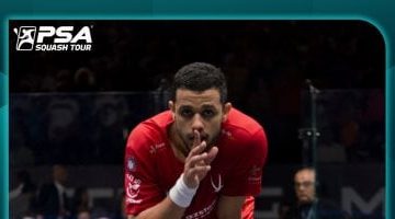 مصطفى عسل يحقق بطولة بالم هيلز للاسكواش بفوزه على كريم عبد الجواد