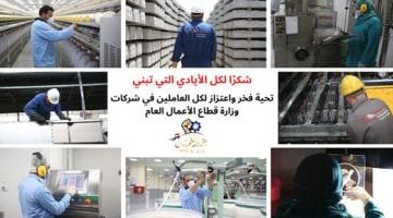 وزارة قطاع الأعمال تشكر عمال مصر البنائين.. فيديو مؤثر!
