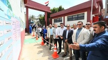 وزير الإسكان ومحافظ الشرقية ينهيان جولة تفقد بالزيارة إلى محطة تنقية مياه شرب العزيزية