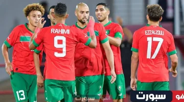 التفاصيل الكاملة لأهداف مباراة المغرب وتونس اليوم