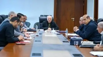 إجتماع أسامة نبيه وعلاء نبيل مع اللجنة الفنية لوضع خطة إعداد مونديال الشباب