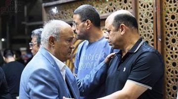 مجلس إدارة الزمالك يحضر عزاء والد محمد طارق: صور حصرية